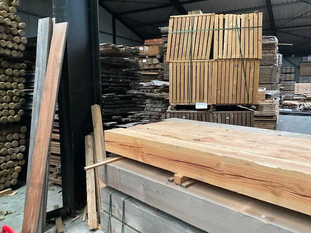 Douglas geschaafde tuinpaal 400x20x20 cm (5x) - afbeelding 4 van  6