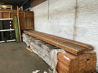 Douglas geschuurd houten plank 440x1450 mm (11x) - afbeelding 1 van  8