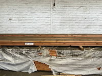 Douglas geschuurd houten plank 440x1450 mm (11x) - afbeelding 3 van  8