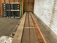 Douglas geschuurd houten plank 440x1450 mm (11x) - afbeelding 5 van  8