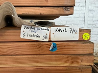 Douglas geschuurd houten plank 45x160x6000 mm (96x) - afbeelding 4 van  4
