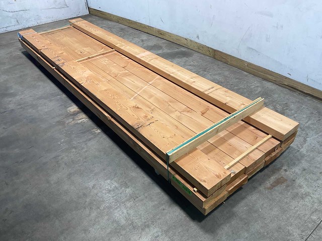 Douglas gording balk geschaafd 400x22x7 cm (12x) - afbeelding 1 van  8
