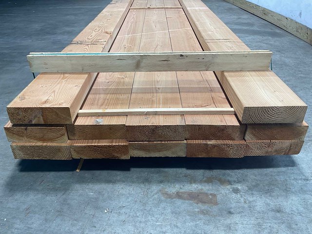 Douglas gording balk geschaafd 400x22x7 cm (12x) - afbeelding 6 van  8