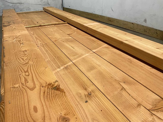 Douglas gording balk geschaafd 400x22x7 cm (12x) - afbeelding 3 van  8