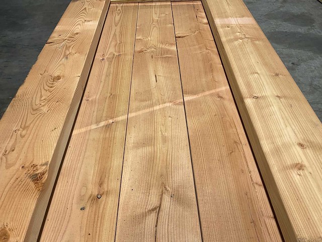 Douglas gording balk geschaafd 400x22x7 cm (12x) - afbeelding 4 van  8