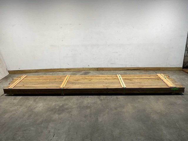 Douglas gording fijnbezaagd 500x17,5x7,5 cm (12x) - afbeelding 2 van  7