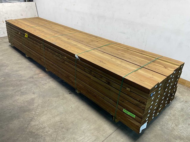 Douglas gording geschaafd 500x21,5x7 cm (10x) - afbeelding 1 van  2