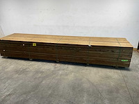 Douglas gording geschaafd 500x21,5x7 cm (10x) - afbeelding 2 van  8
