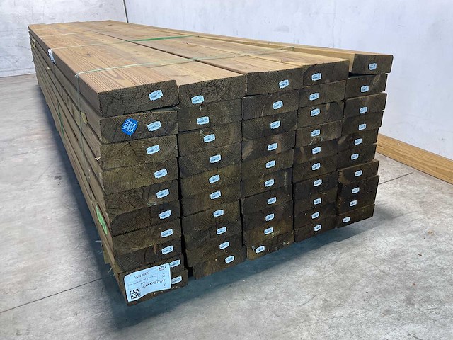 Douglas gording geschaafd 500x21,5x7 cm (10x) - afbeelding 6 van  8