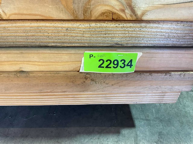 Douglas gording geschaafd 600x14,5x4,5 cm (16x) - afbeelding 6 van  6