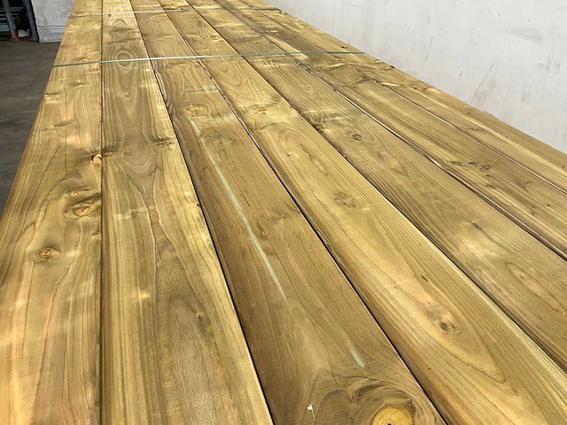 Douglas gording geschaafd 600x14,5x4,5 cm (25x) - afbeelding 3 van  8