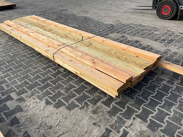 Douglas & grenen balk 4.5x16 cm (23x) - afbeelding 3 van  5