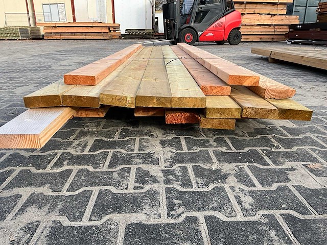 Douglas & grenen balk 4.5x16 cm (23x) - afbeelding 5 van  5