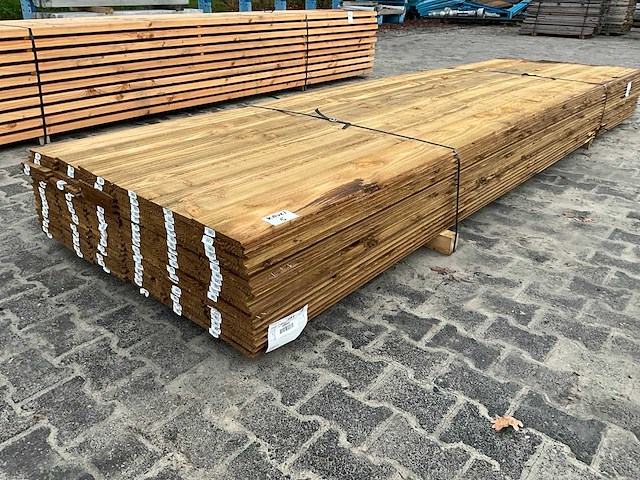 Douglas halfhouts rabat 1.8x19.5x400 cm (100x) - afbeelding 2 van  6