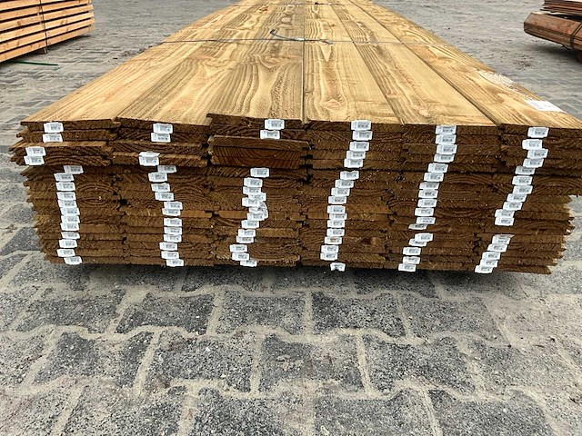 Douglas halfhouts rabat 1.8x19.5x400 cm (100x) - afbeelding 5 van  6