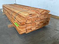 Douglas halfhouts rabat fijnbezaagd 300x14x1,8 cm (75x) - afbeelding 2 van  5