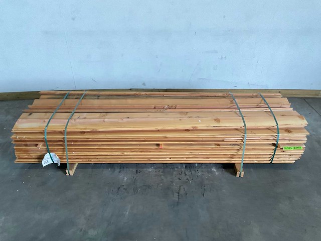 Douglas halfhouts rabat fijnbezaagd 300x14x1,8 cm (75x) - afbeelding 2 van  9