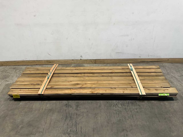 Douglas halfhouts rabat geschaafd 300x15x1,8 cm (38x) - afbeelding 1 van  4