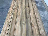 Douglas halfhouts rabat geschaafd 300x15x1,8 cm (38x) - afbeelding 3 van  7