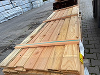 Douglas halfhoutsrabat 3000x140x18mm (48x) - afbeelding 1 van  3