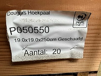 Douglas hoekpaal (20x) - afbeelding 5 van  5