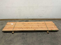 Douglas hoekpaal met sponning 300x9,5x9,5 cm (9x) - afbeelding 2 van  9