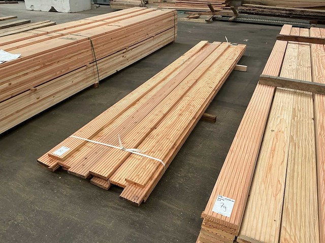 Douglas hout 140x25mm (25x) - afbeelding 1 van  5