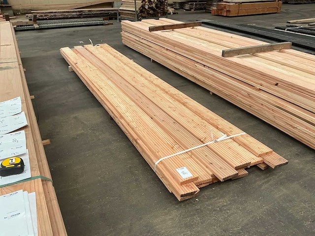 Douglas hout 140x25mm (25x) - afbeelding 2 van  5