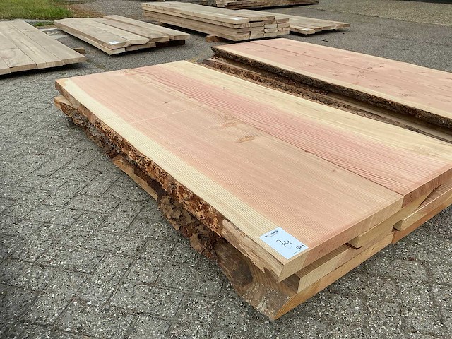 Douglas hout 50mm (7x) - afbeelding 1 van  1