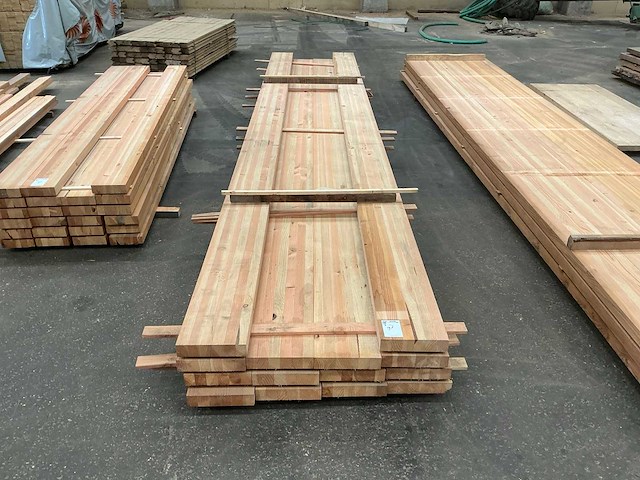 Douglas hout gelamineerde balk 270x60mm (14x) - afbeelding 3 van  4
