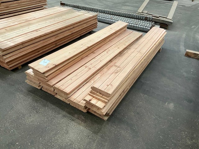Douglas hout zweeds rabat 190x25 (35x) - afbeelding 2 van  4