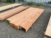 Douglas houten balken 150x150mm (7x) - afbeelding 1 van  4