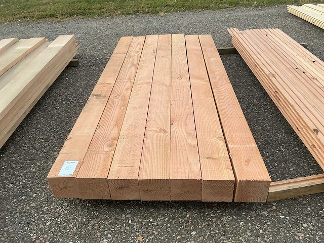 Douglas houten balken 150x150mm (7x) - afbeelding 4 van  4