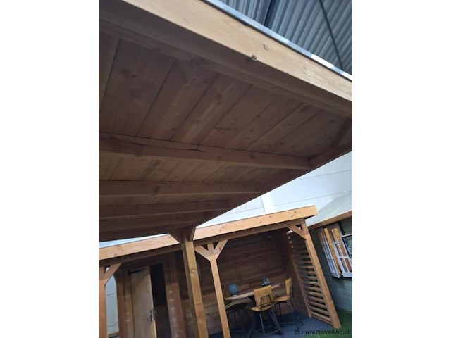 Douglas houten carport - 300x250x300cm - afbeelding 2 van  3