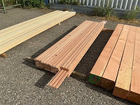 Douglas houten planken 140x30mm (24x) - afbeelding 4 van  6