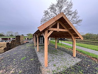 Douglas kapschuur met dakpanplaat 890x360x325 cm - afbeelding 14 van  19