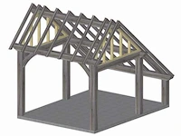 Douglas kapschuur/poolhouse 3x4 - afbeelding 12 van  12