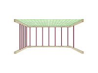 Douglas klimrek "bobbie" - 103x210x217 cm - afbeelding 6 van  6