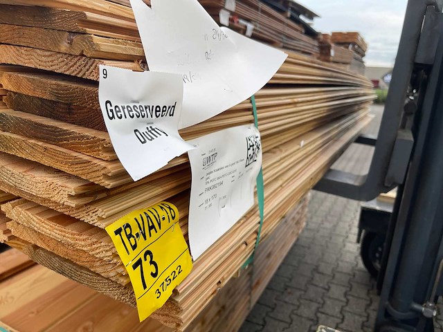 Douglas kraaldelen 3000x180x18mm (84x) - afbeelding 2 van  3