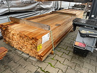 Douglas latten fijnbezaagd 4000x45x25mm (385x) - afbeelding 2 van  3