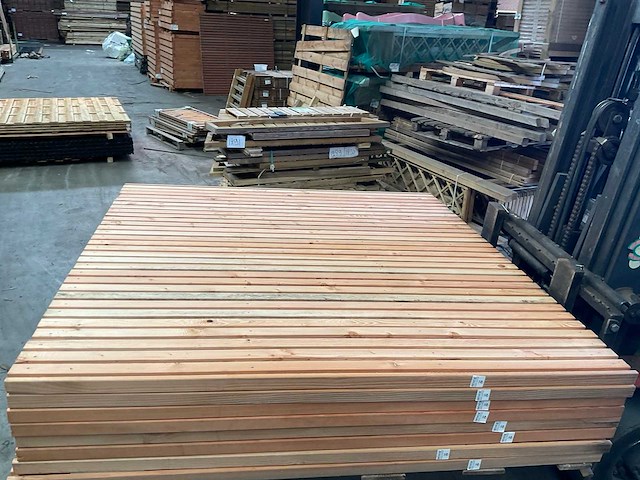 Douglas lattentuinscherm "elan" - 180x180 cm (8x) - afbeelding 5 van  9