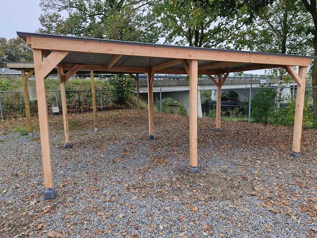 Douglas overkapping - 1210x410x210 cm - afbeelding 4 van  10