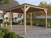 Douglas overkapping - 740x410x210 cm - afbeelding 1 van  10