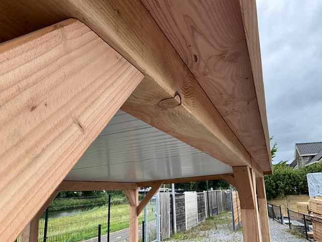 Douglas overkapping 1200x300 cm - afbeelding 9 van  9