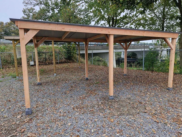 Douglas overkapping 1210x310x300 cm - afbeelding 5 van  10