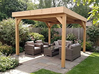 Douglas overkapping 250x300 cm - afbeelding 1 van  3