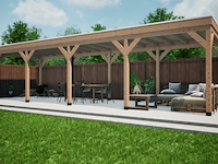 Douglas overkapping 300x1000cm verando