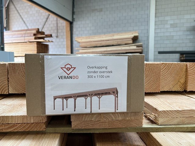 Douglas overkapping 300x1100cm verando - afbeelding 5 van  9