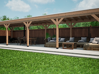 Douglas overkapping 300x1200cm verando - afbeelding 1 van  8