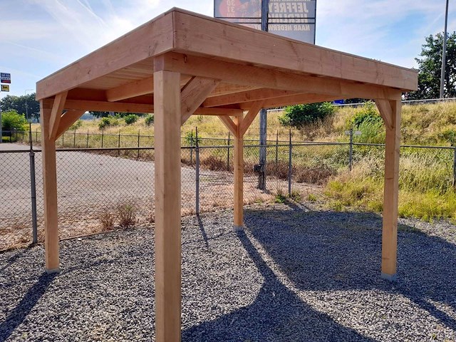 Douglas overkapping 300x300 cm - afbeelding 4 van  7